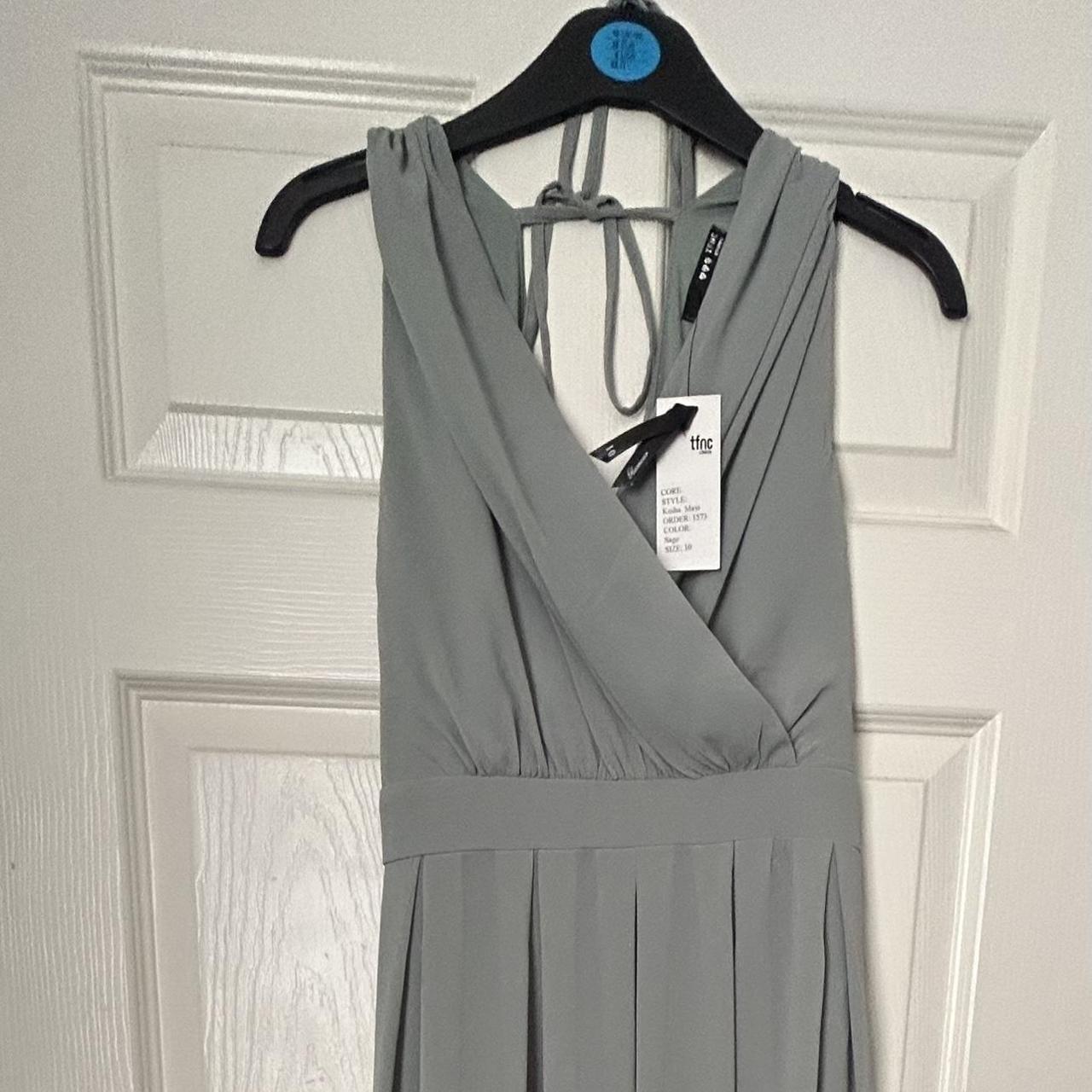 Sage Green Bridesmaid Dress Brand New With Tags Depop   P0 