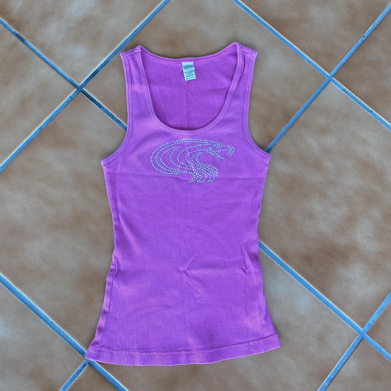 Women's Pink Vest Depop