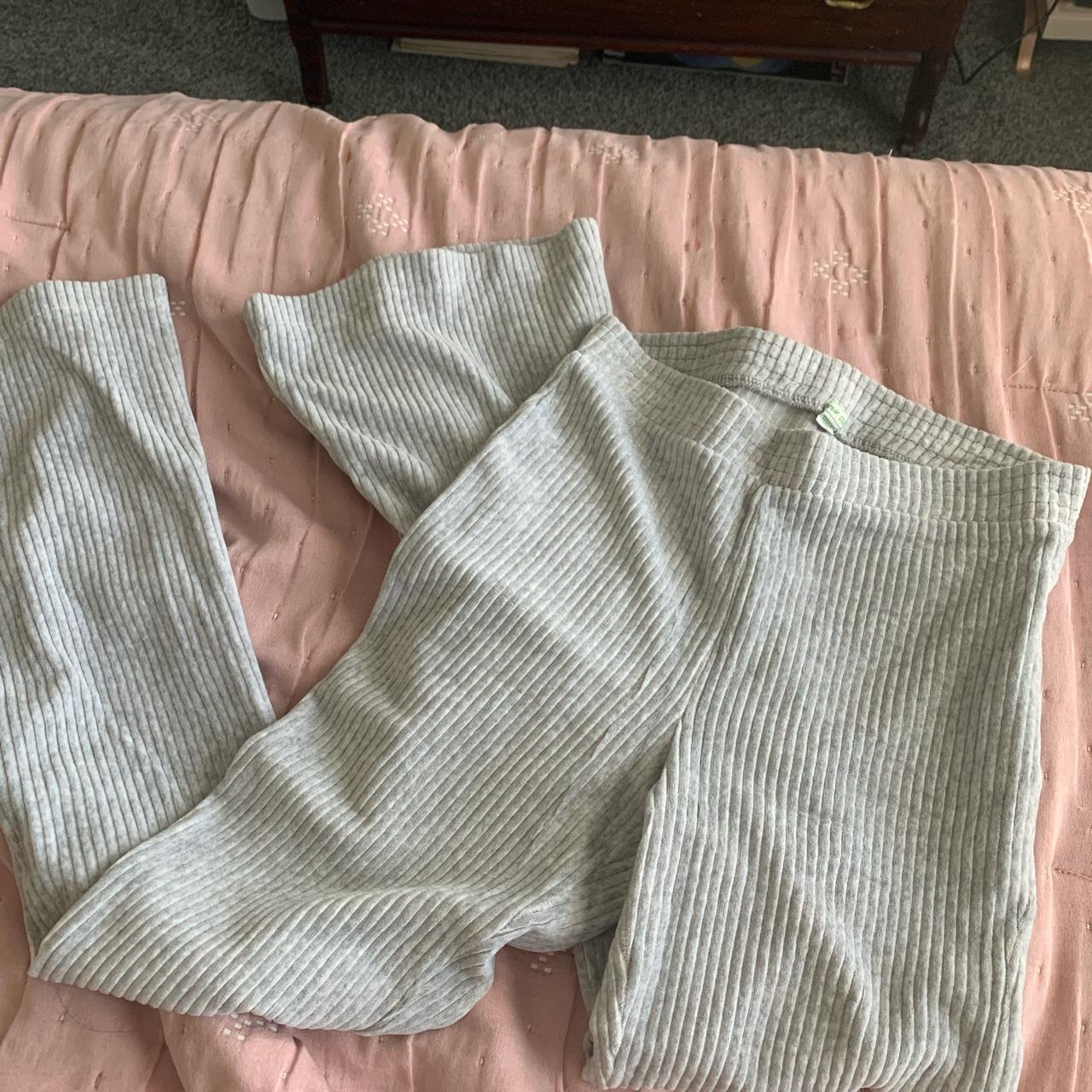Aerie Women's Grey Leggings Depop