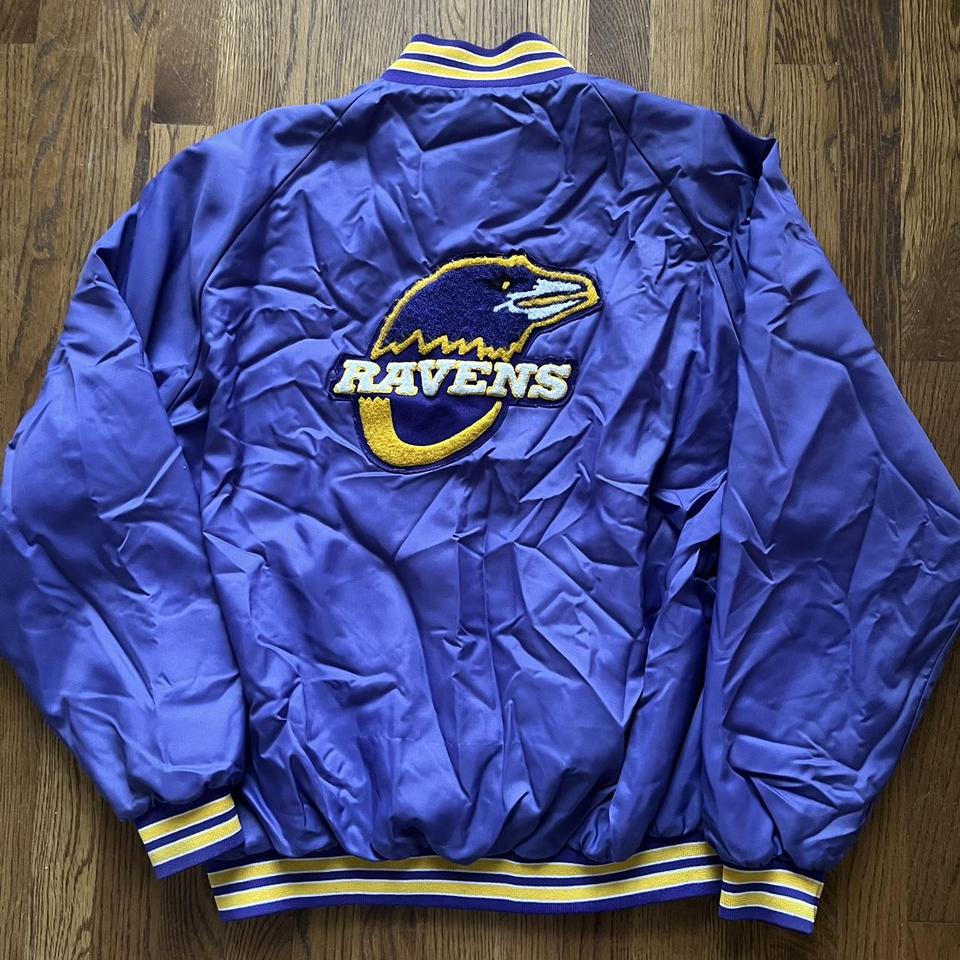 Vintage NFL Baltimore Ravens Varsity Jacket Size XL - Depop