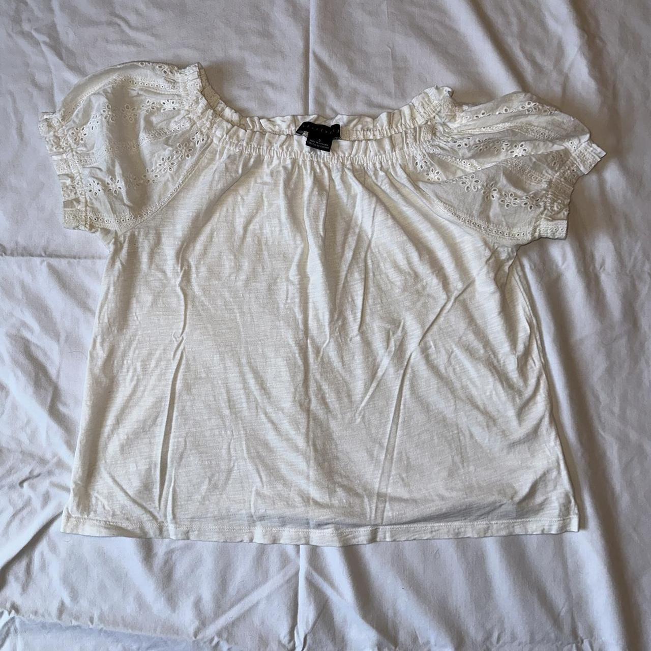 Sanctuary Women's White Shirt | Depop