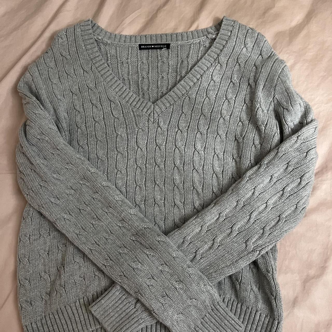 Brandy melville hot sale gray sweater