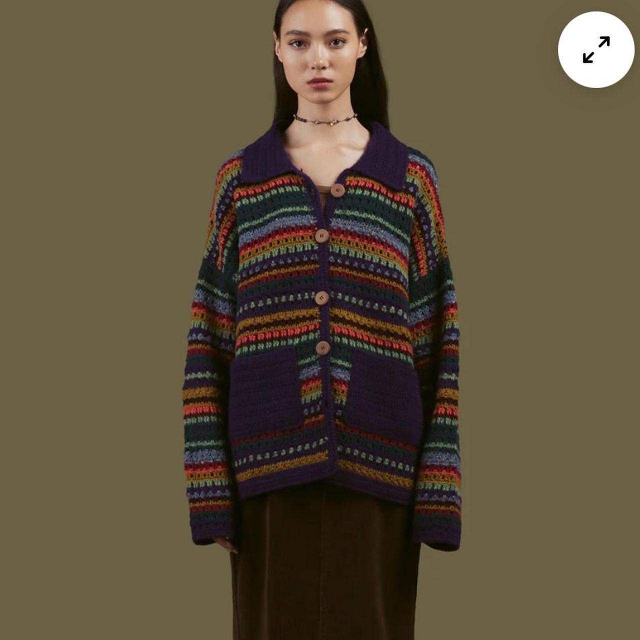 UNIF Women's Cardigan - Multi - XS – unif loop ca… - image 7