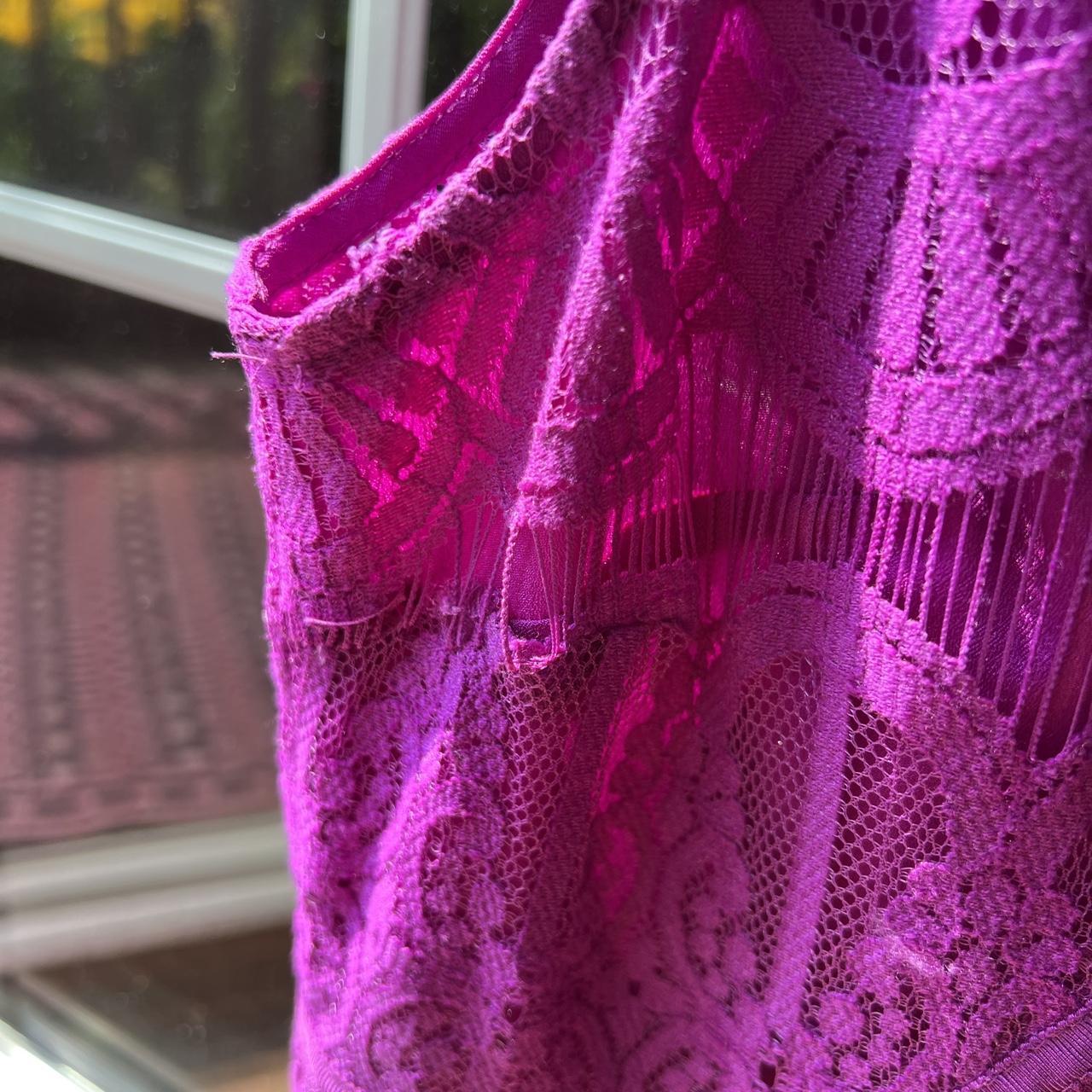 Nordstrom Women's Pink and Purple Dress Depop