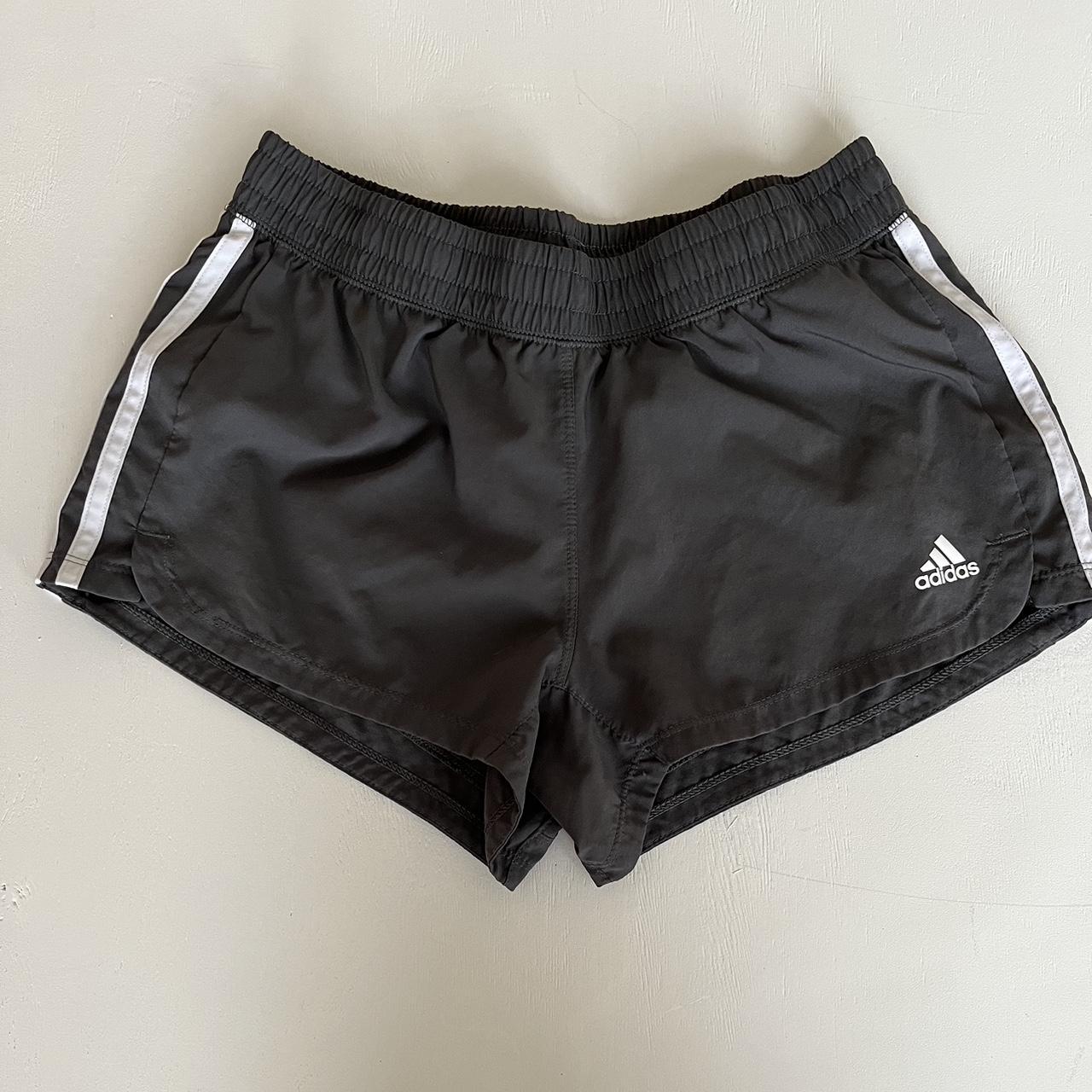 Adidas Women’s 3-stripes Pacer Woven Shorts! (used) - Depop