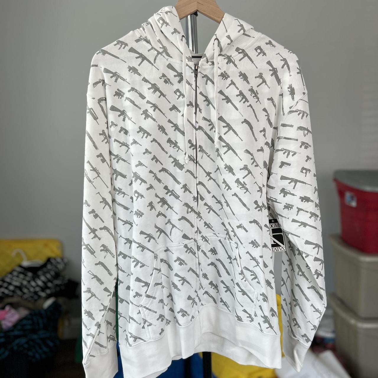 最上の品質な and white Status Rogue grey Depop | jacket zip-up rifle ジャケット・アウター