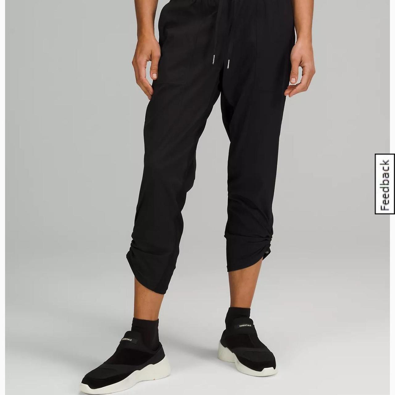 Black dance studio pants size 6 full - Depop