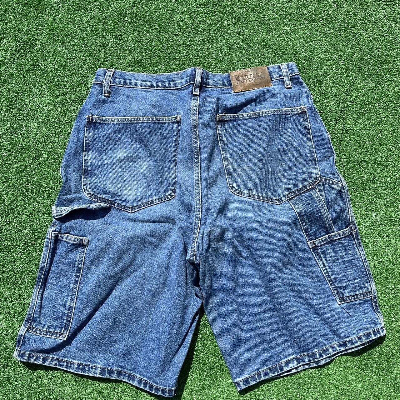 Nautica Carpenter Jorts 📏 Size-Tagged 36 17.5 inches... - Depop