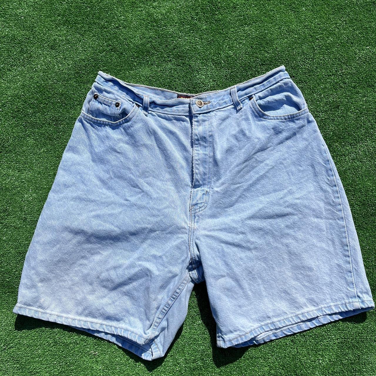 Vintage Faded Glory Jorts 📏 Size- 16.5 inches across... - Depop
