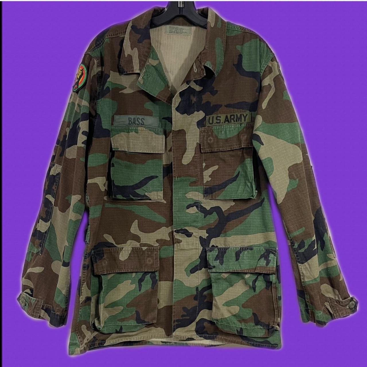 BDU Shirt Tactical Military Uniform Army Coat Camouflage Army