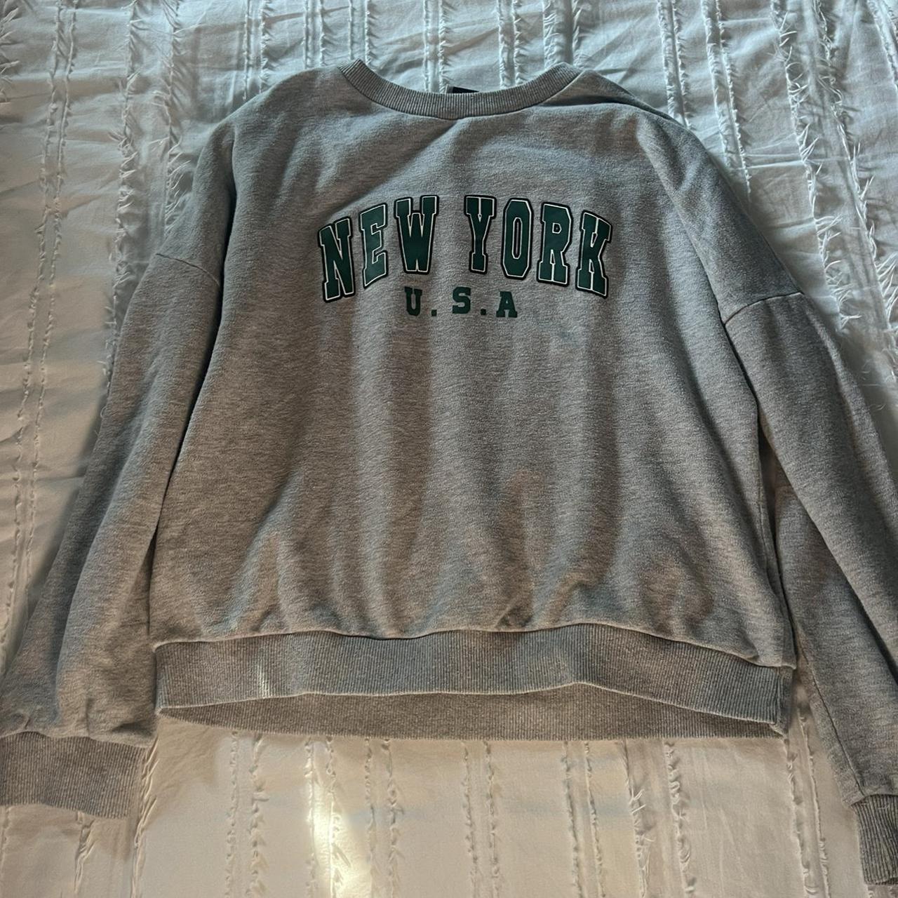 New York Crewneck Sweatshirt | US 8 | Navy | Womens | Princess Polly