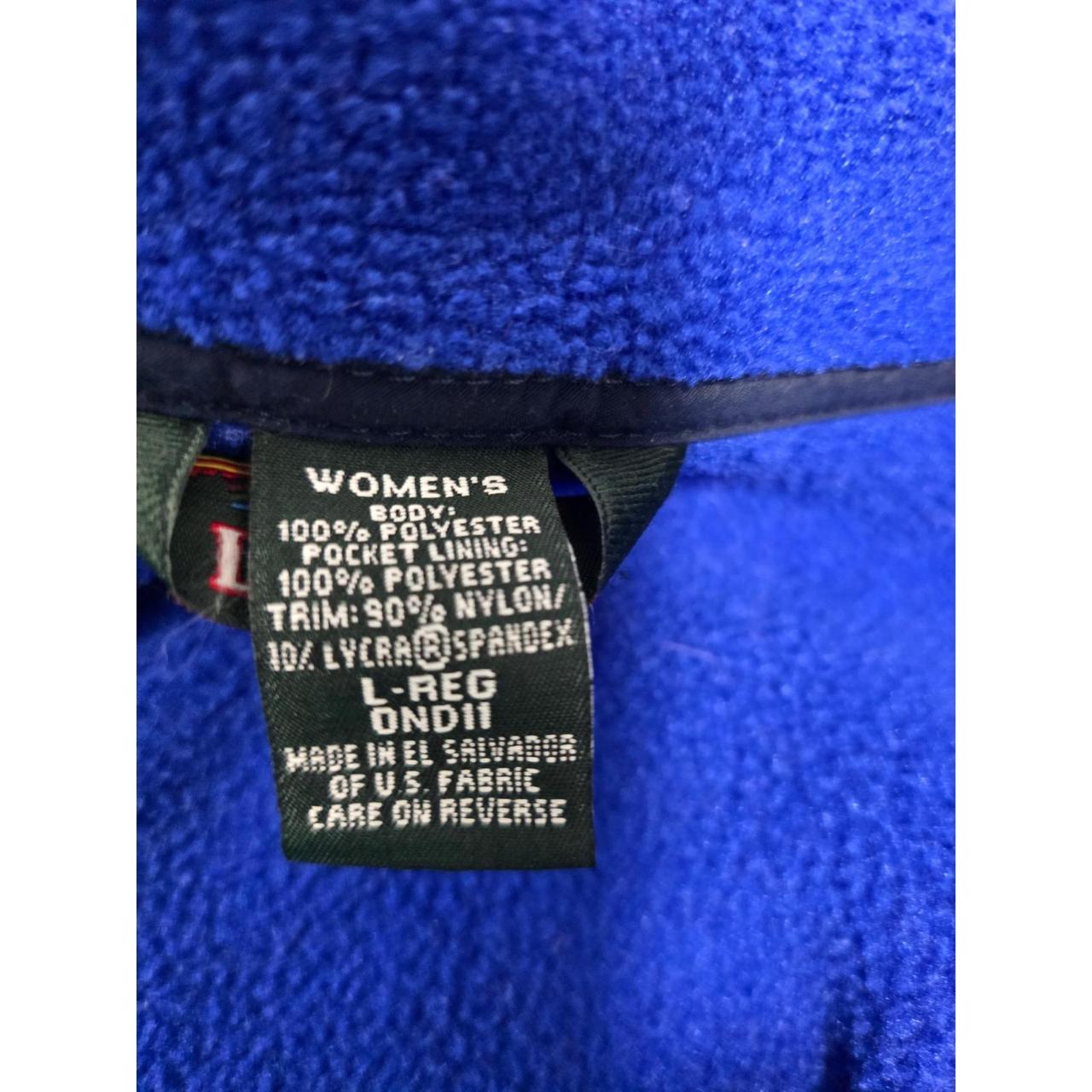 Preloved Women's Vest - Blue - L – LLBean Women's… - image 5