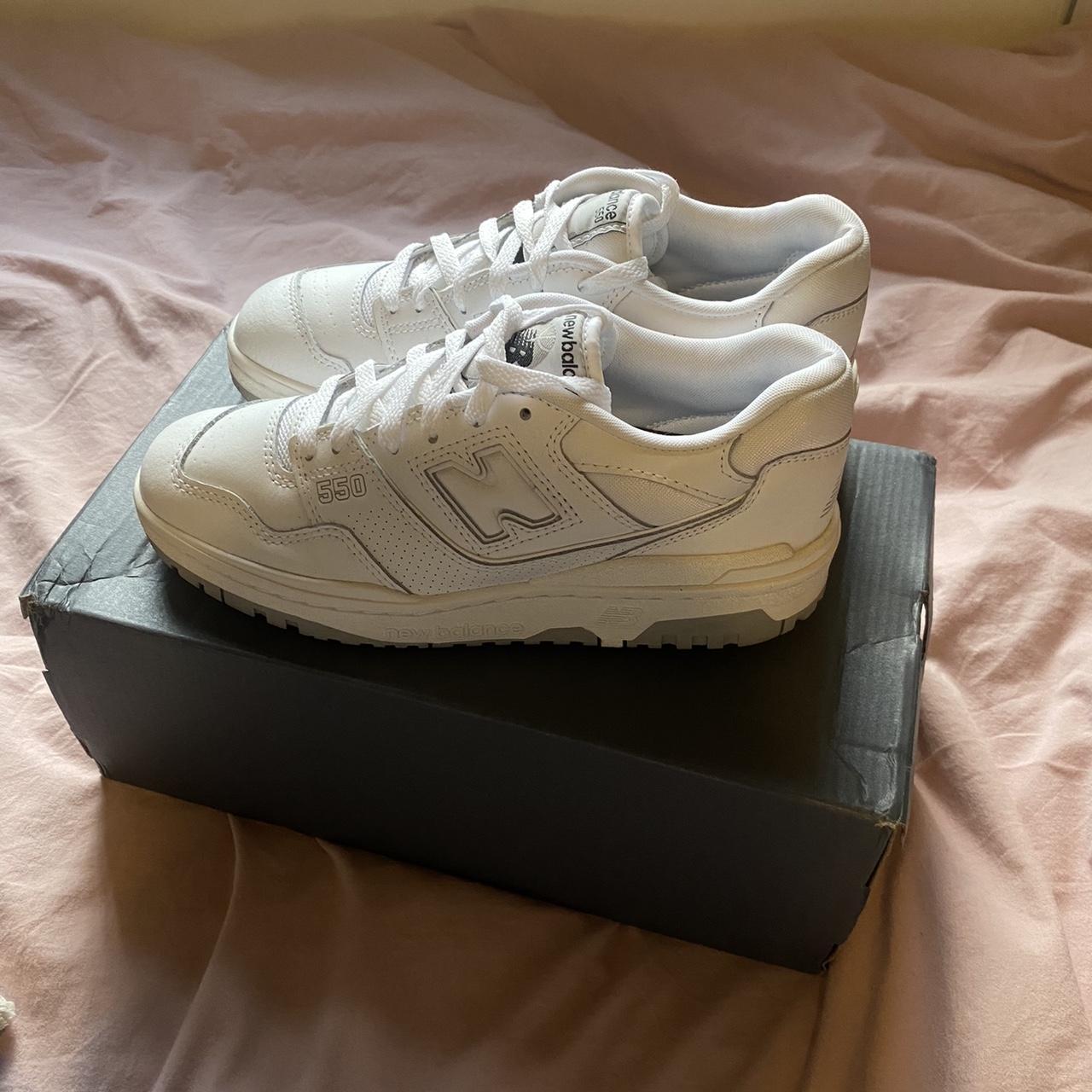 new balance grey black white