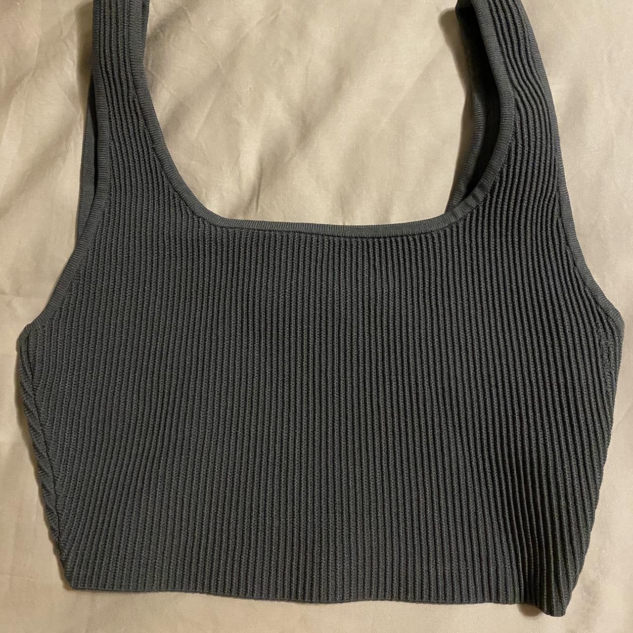 Aritzia sculpt knit tank Aritzia sculpt knit Depop