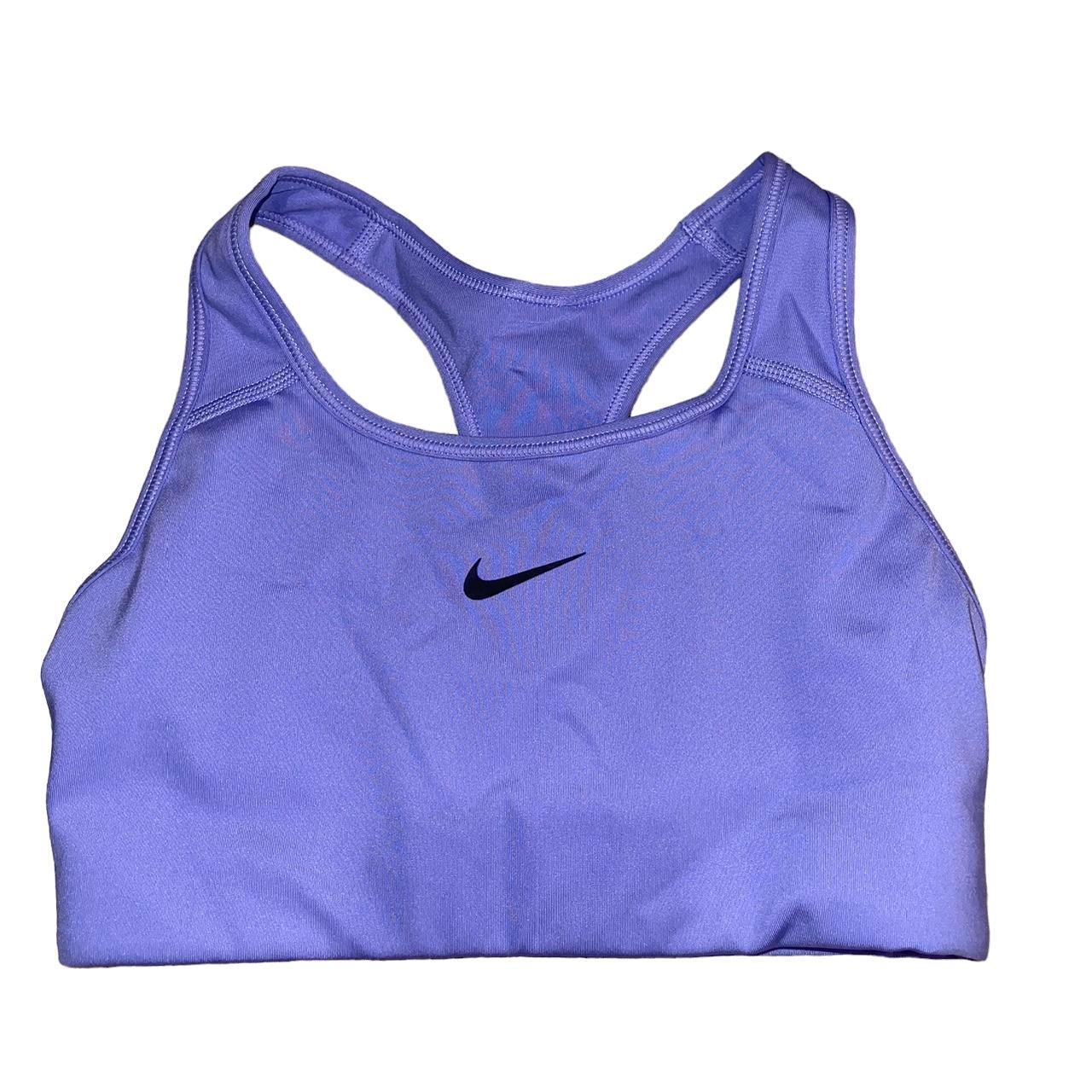 Pink Nike sports bra - Depop