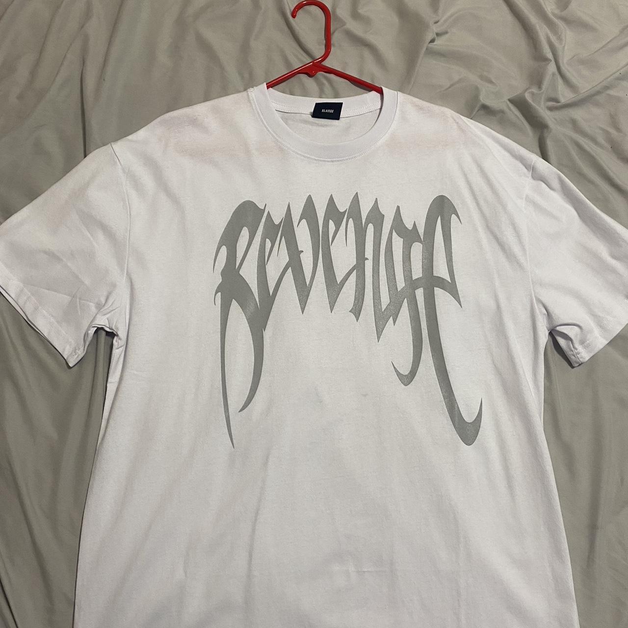 Revenge Tshirt T-shirt is reflective #revenge - Depop