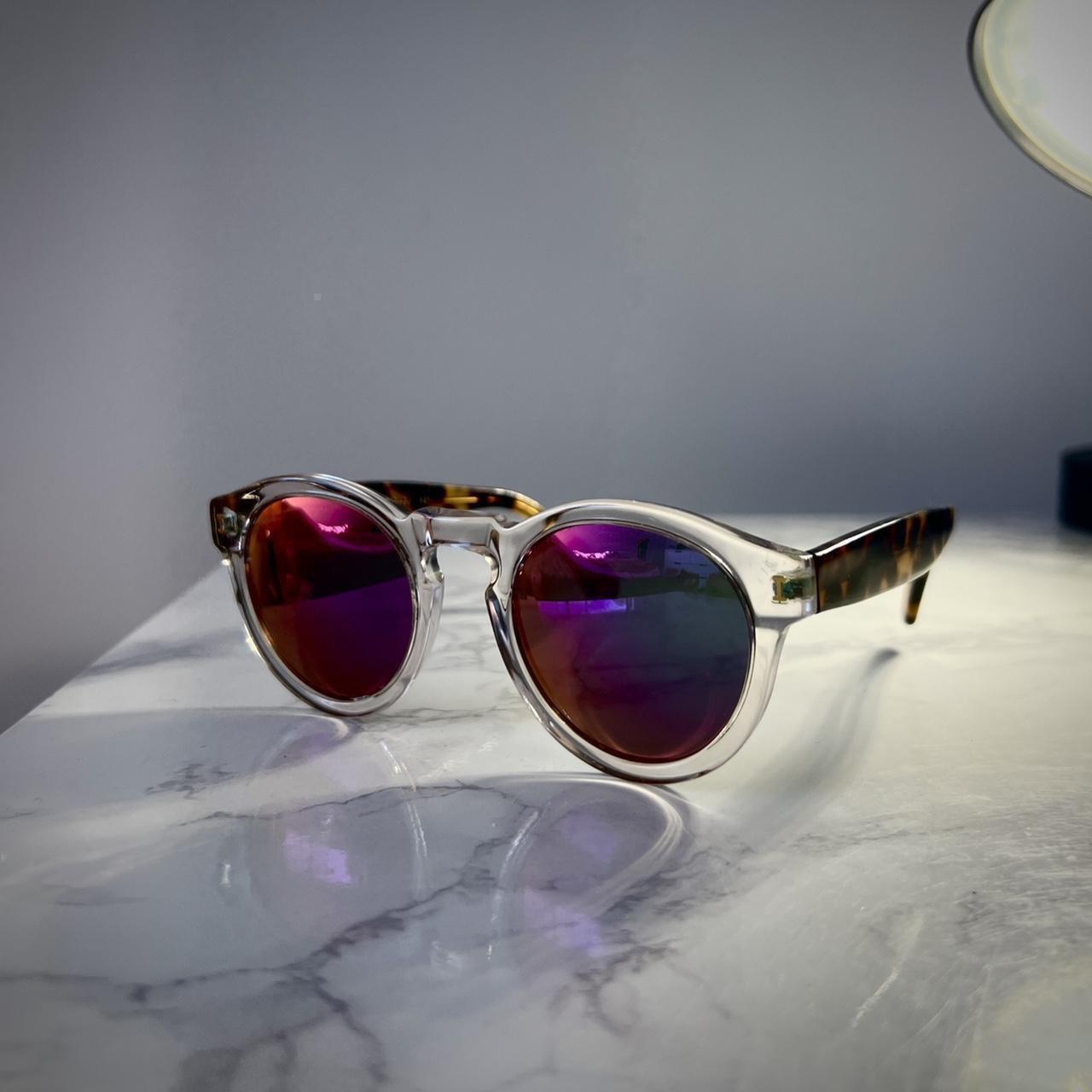 Olivia Palermo Illesteva Illesteva Pink Sunglasses Illesteva - Main Image