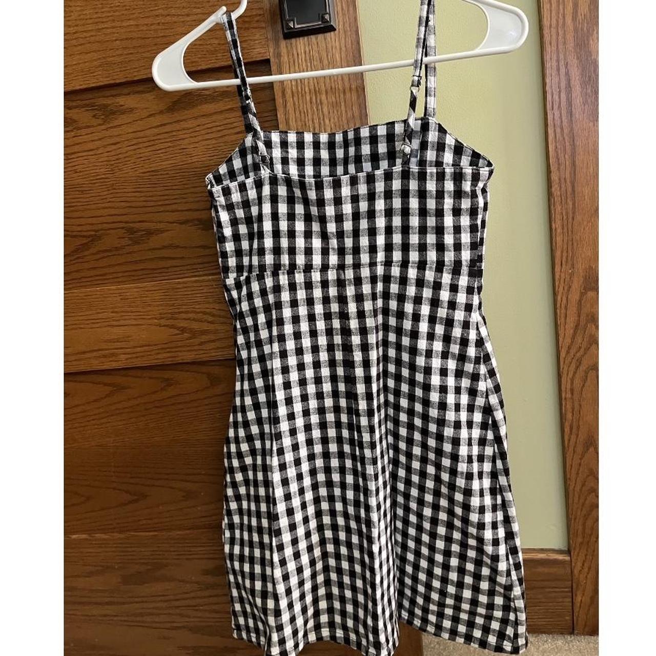 Women s Hollister checkered mini dress