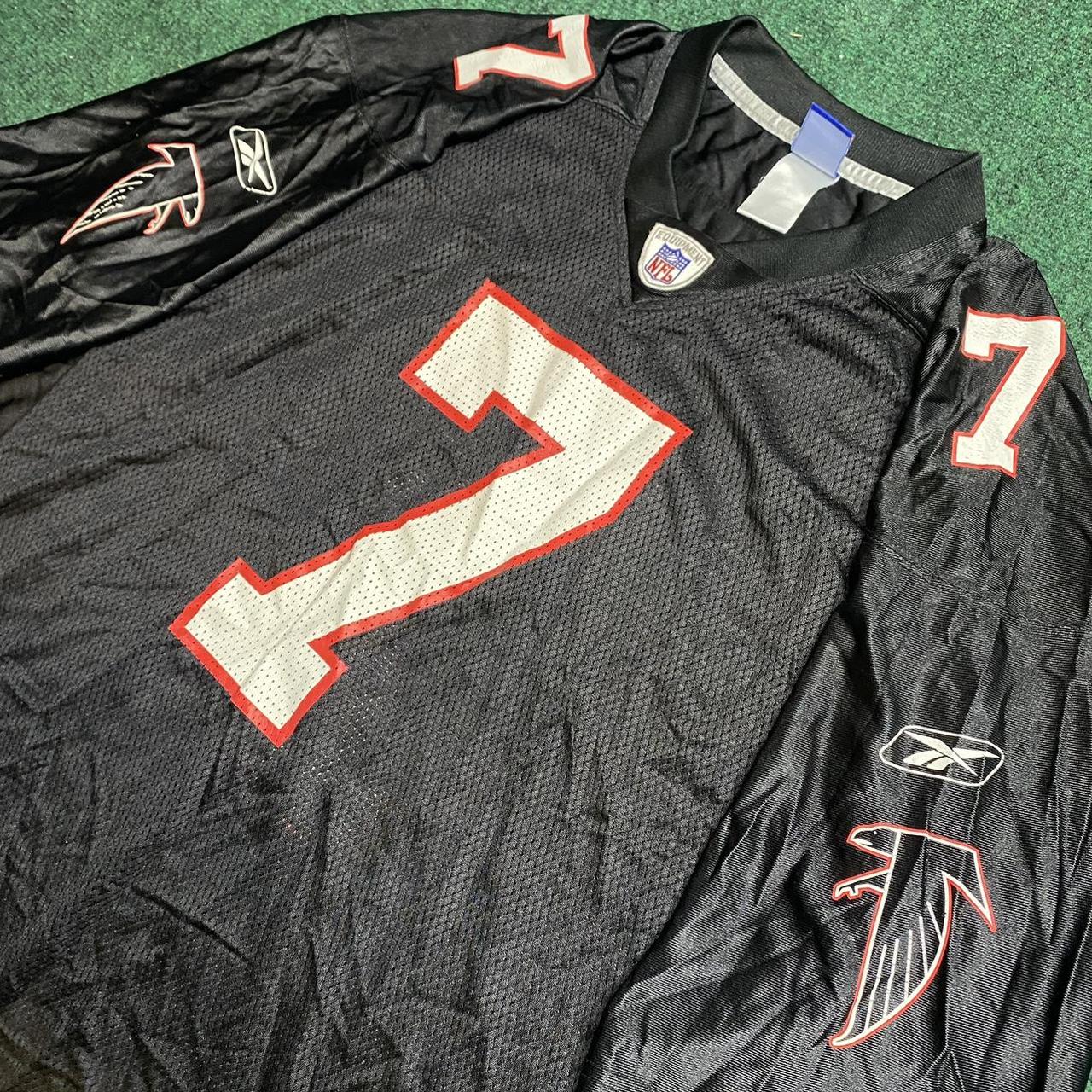 Reebok, Shirts, Reebok Nfl Equipment Michael Vick Atlanta Falcons Jersey  Mens Xl White 7 Mesh