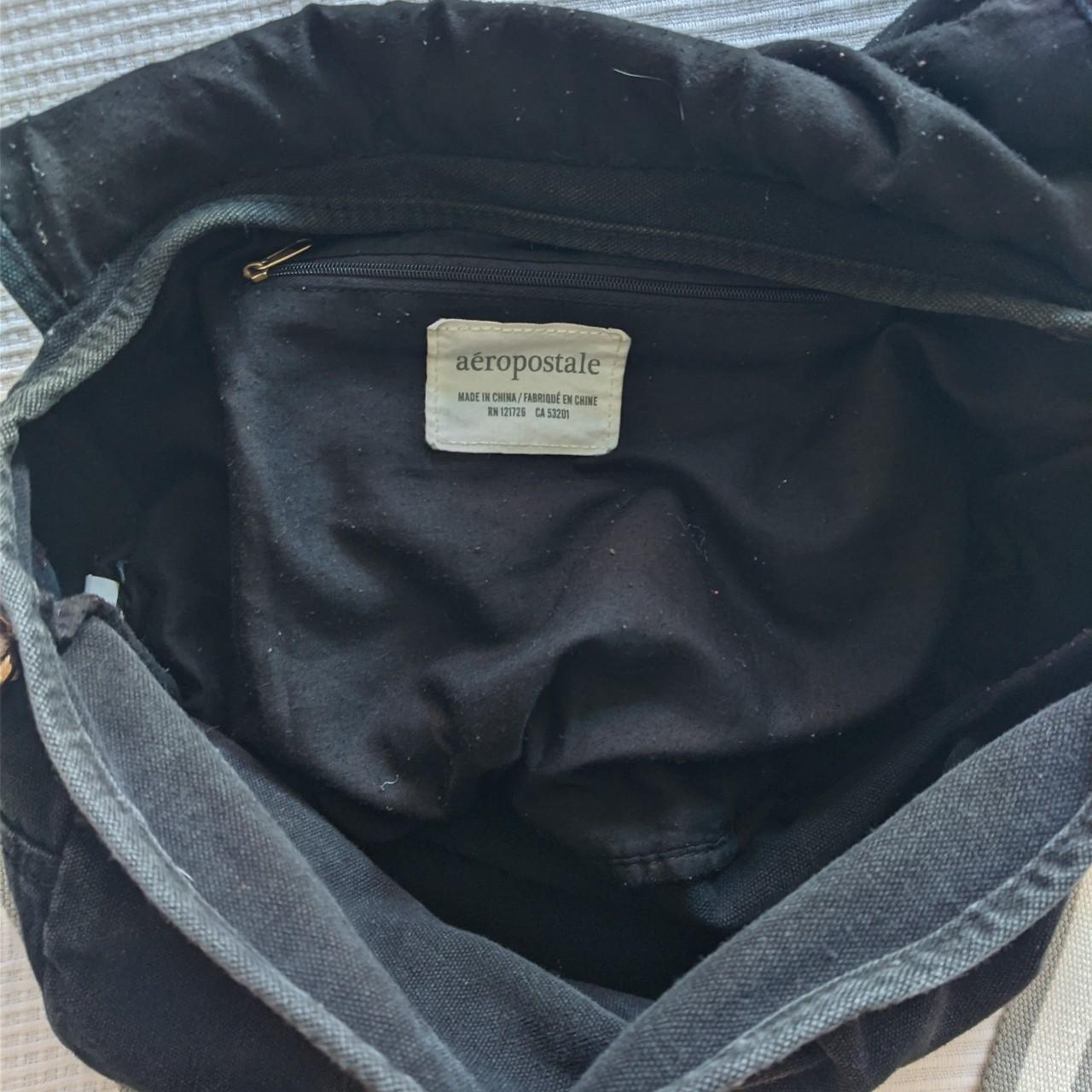 vintage y2K 2000s old tag aeropostale black gray and... Depop
