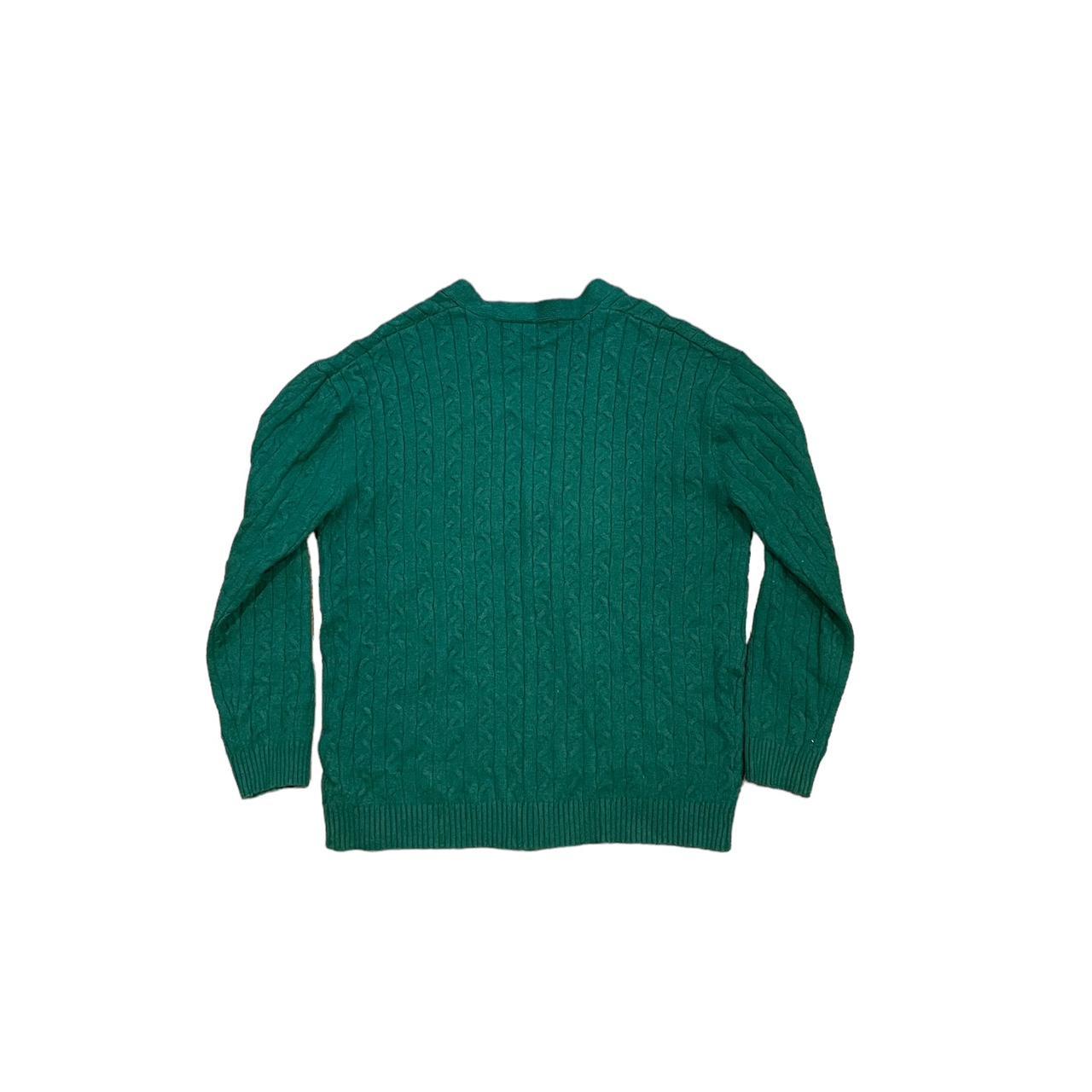 Men’s Zara Green Knit Cardigan Size M Unique... Depop