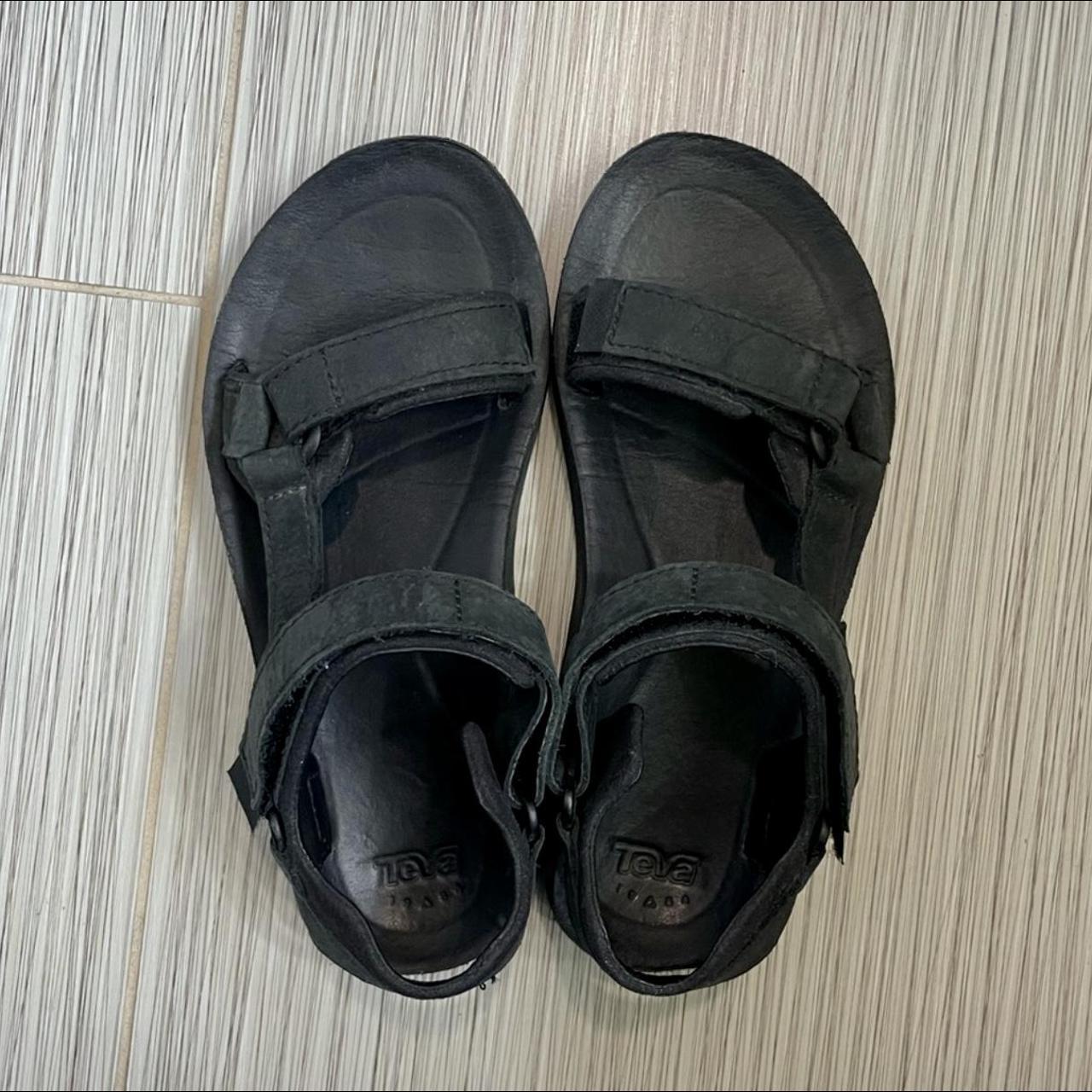 Real leather Tevas -Teva universal strapping... - Depop