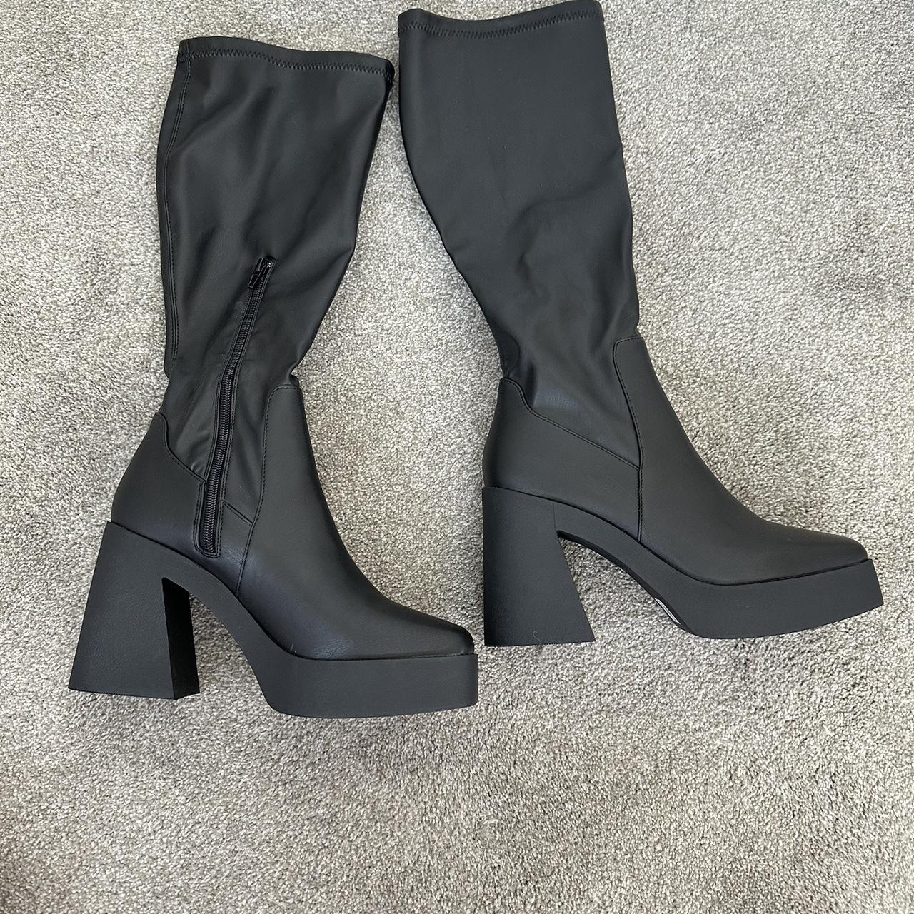 knee high boots glassons