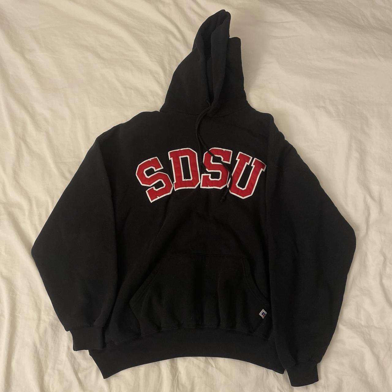 Russell Athletics SDSU (San Diego State) hoodie... - Depop