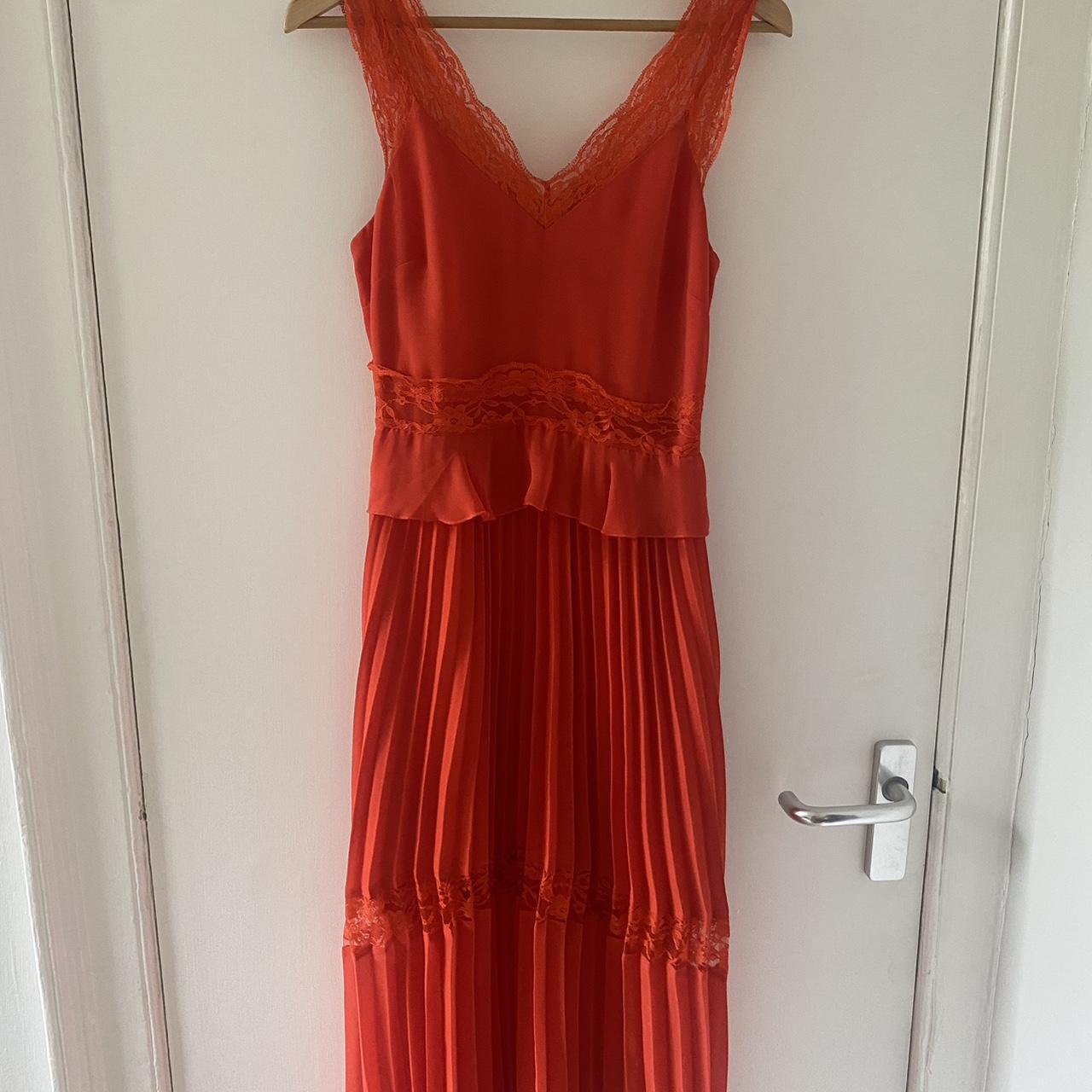 Ruffled Zara Midi Dress perfect for summer... Depop