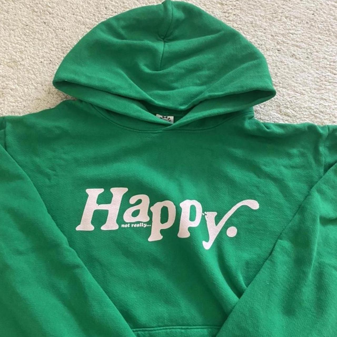 Women's Green Hoodie Depop