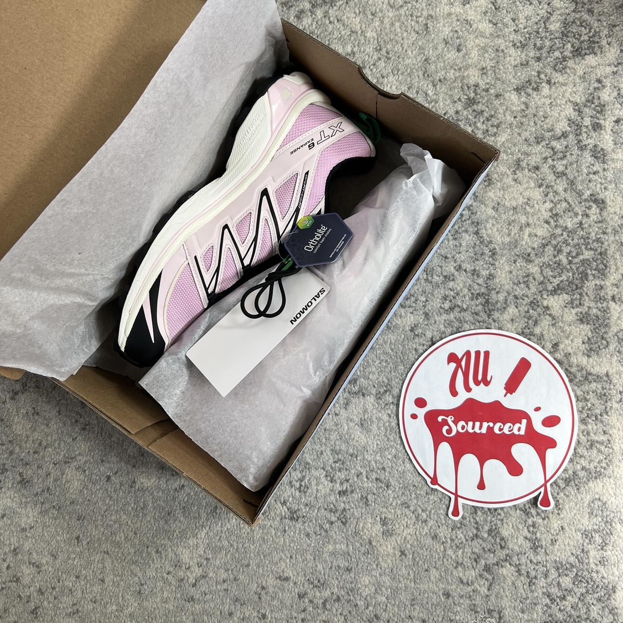 Salomon x Sandy Liang XT6 Pink UK 10 Brand new DS - Depop