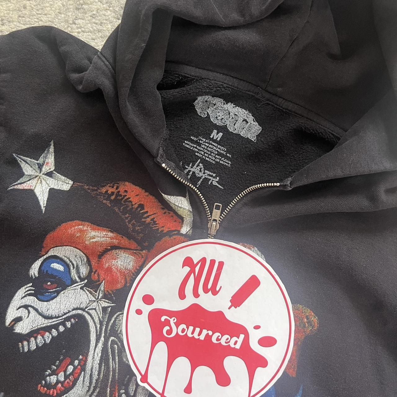 travis scott MAXIMUS DRAGON ZIP HOODIE M 2024 Travis Scott Utopia