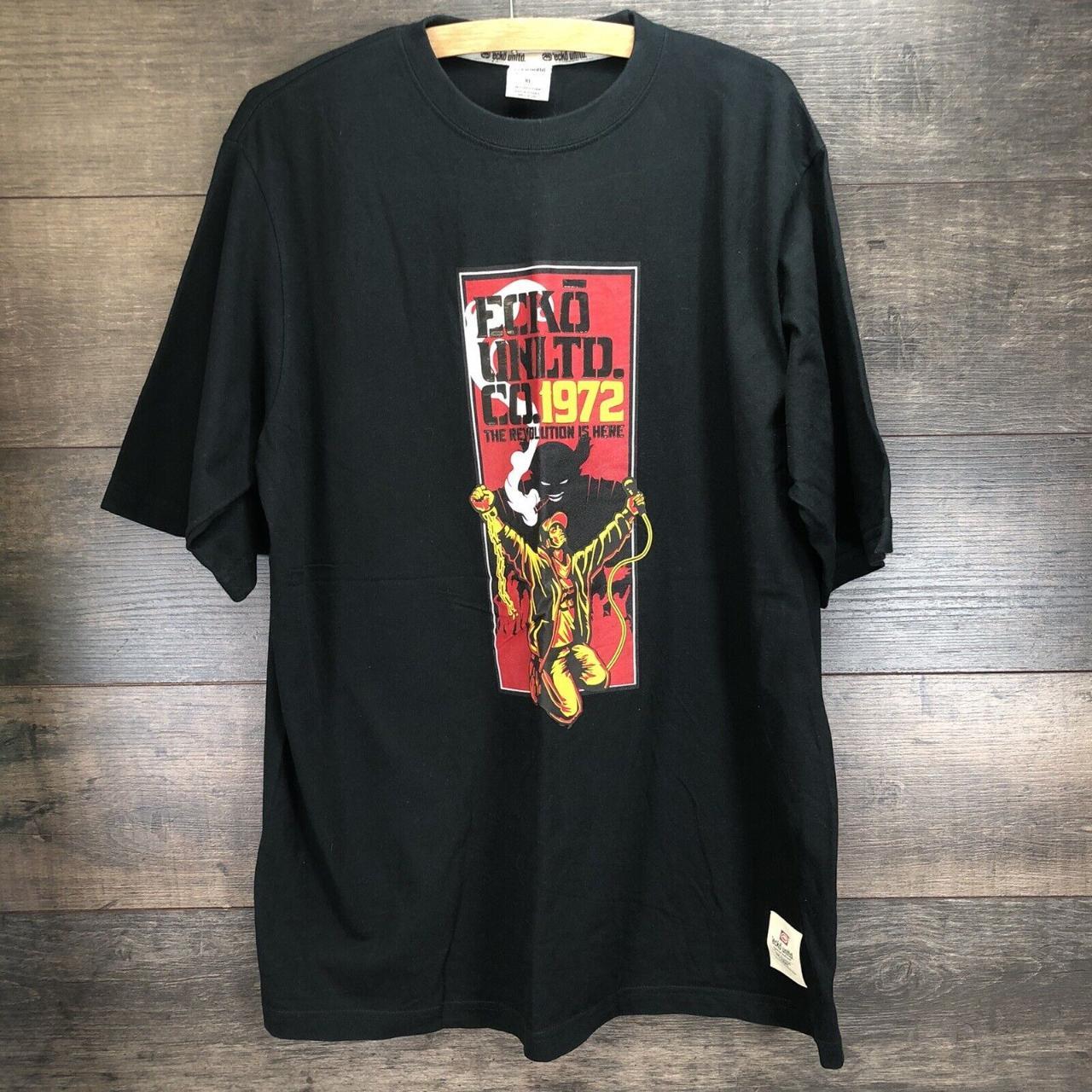 ECKO Unltd The Revolution is Here Black T-Shirt Top... - Depop