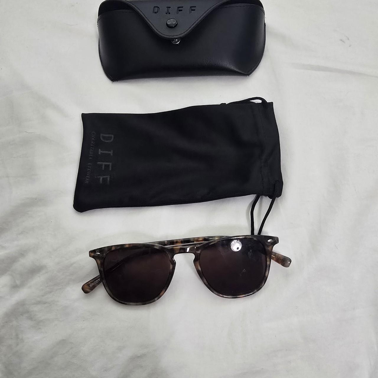 DIFF Women's Sunglasses - Brown – DIFF tortoisesh… - image 3