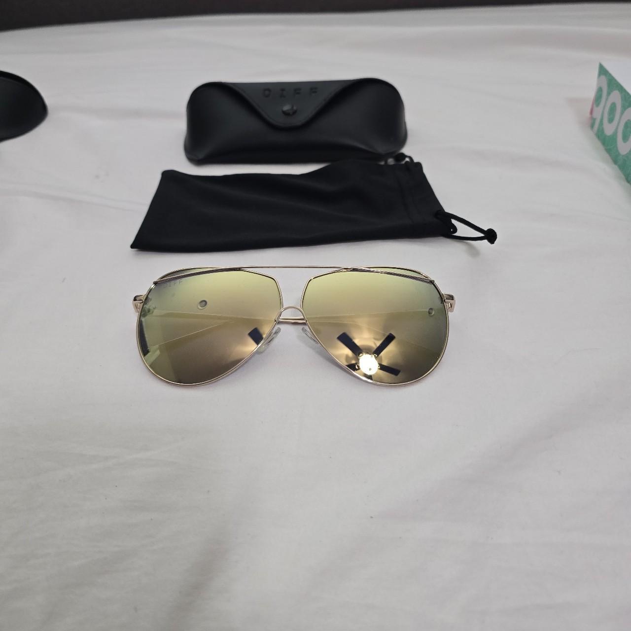 DIFF Women's Sunglasses - Multi/Silver – Diff gol… - image 3