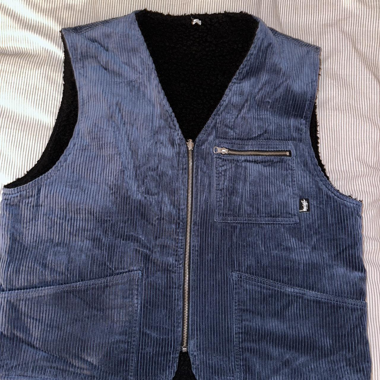 Stussy sweater-vest - Depop