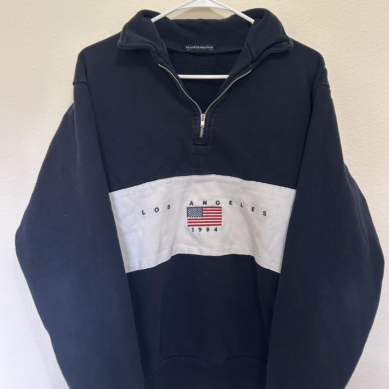 Brandy Melville Women's Sweatshirt Navy One size – *repop