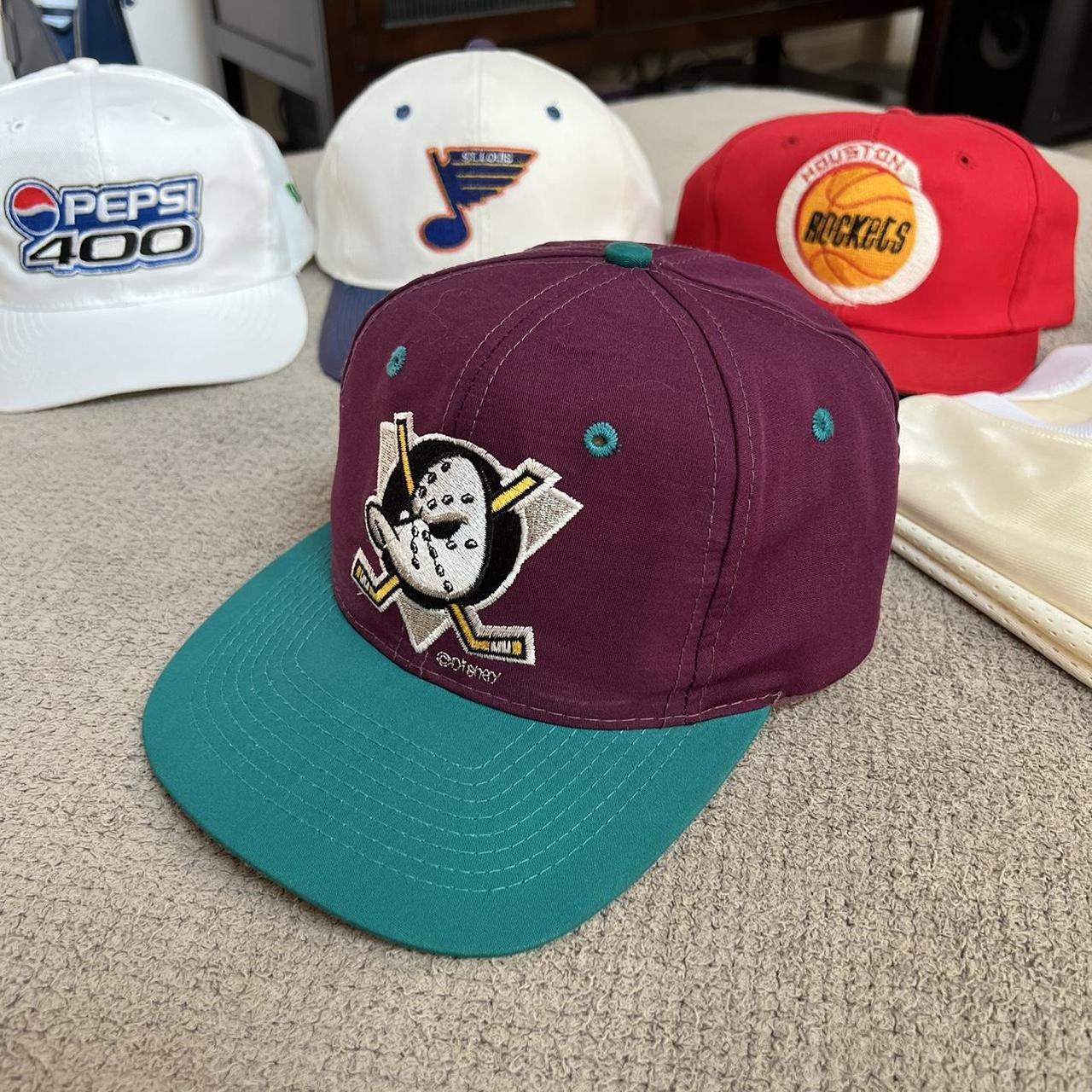 Disney Men's Burgundy Hat | Depop