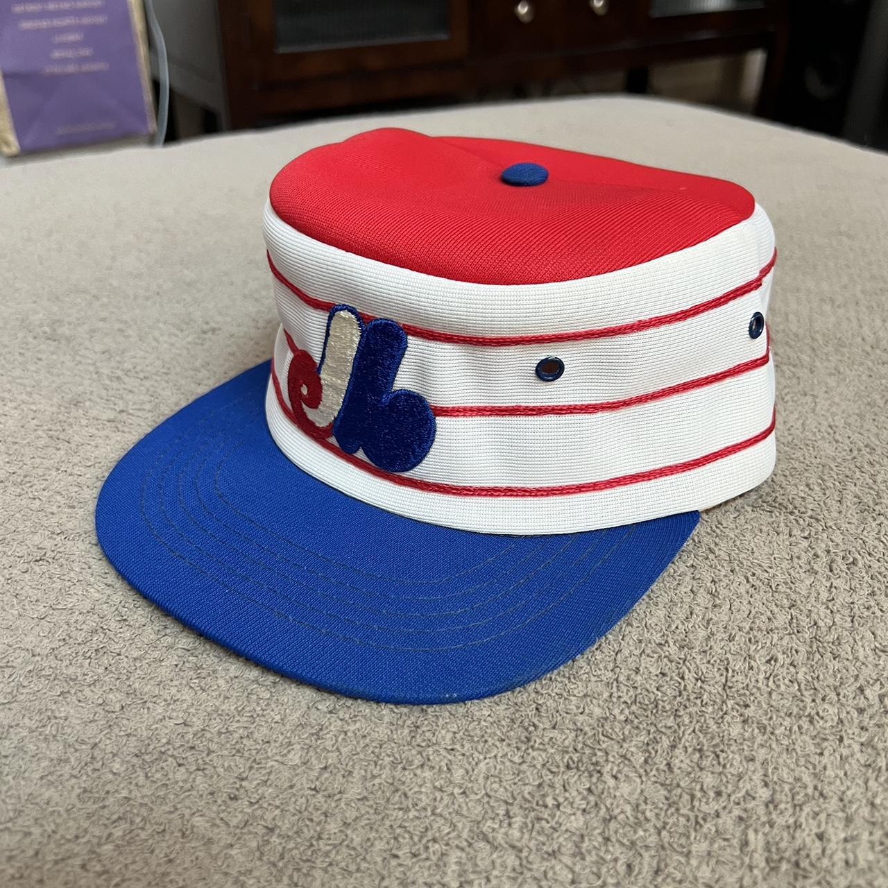 Vintage Montreal Expos MLB NL Baseball Blue Red White 