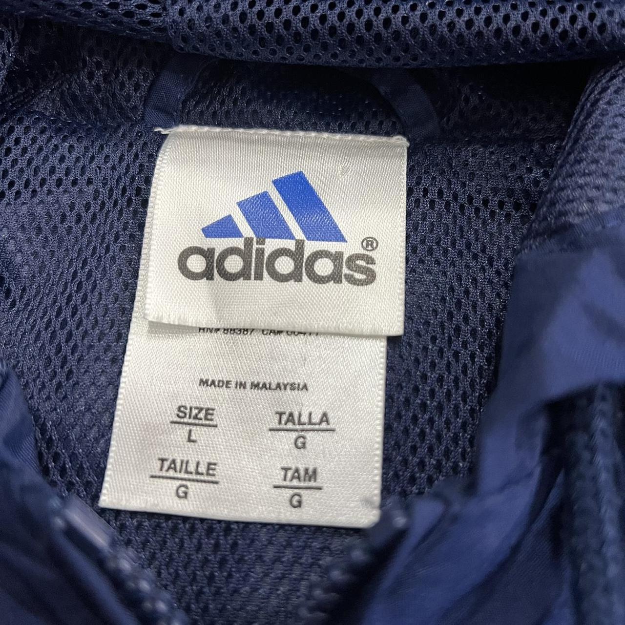 Vintage 1990s adidas track jacket Size large Great... - Depop