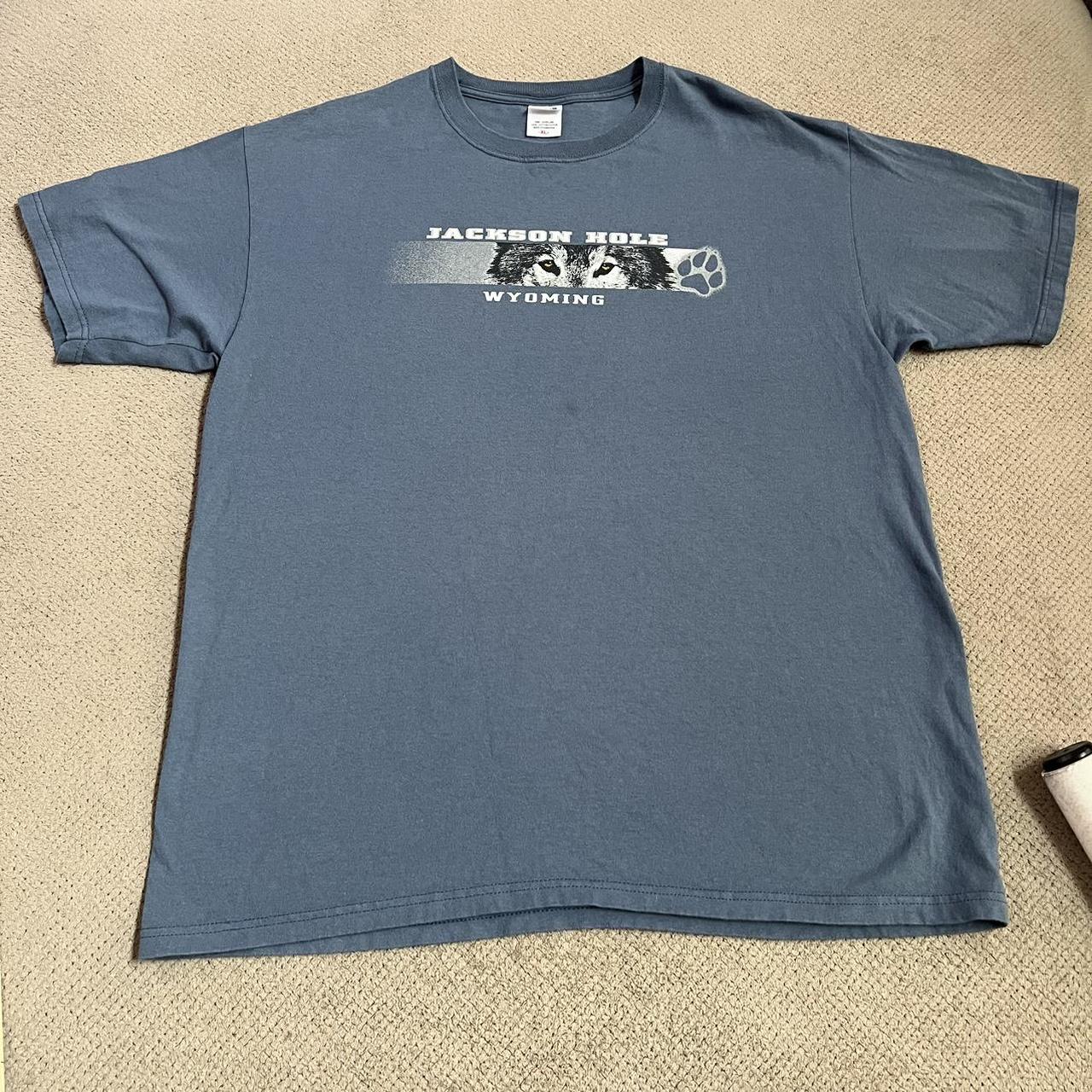 Vintage 1990s jackson hole Wyoming tee Size XL... - Depop