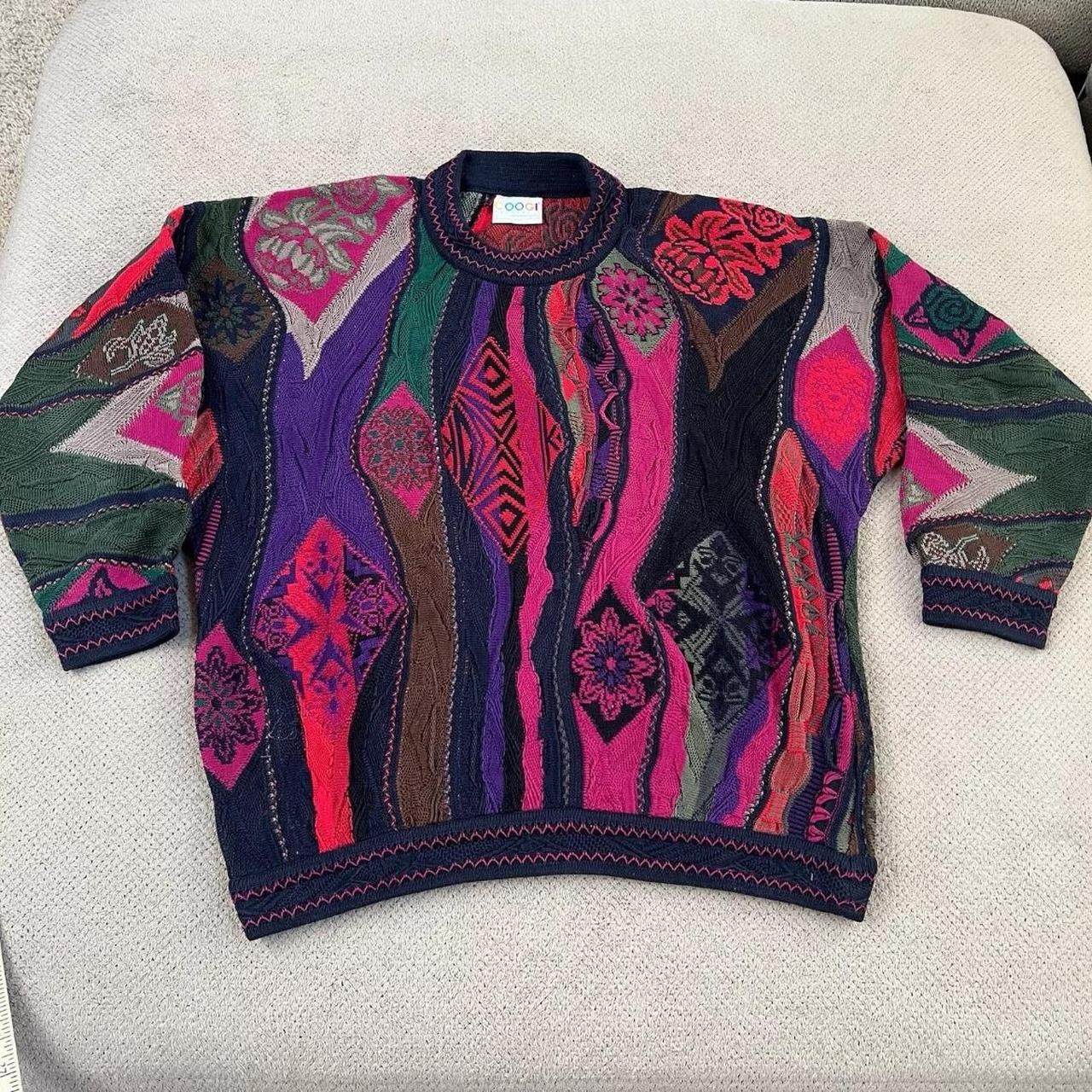 Vintage 1990s Authentic Coogi sweater Size | Depop