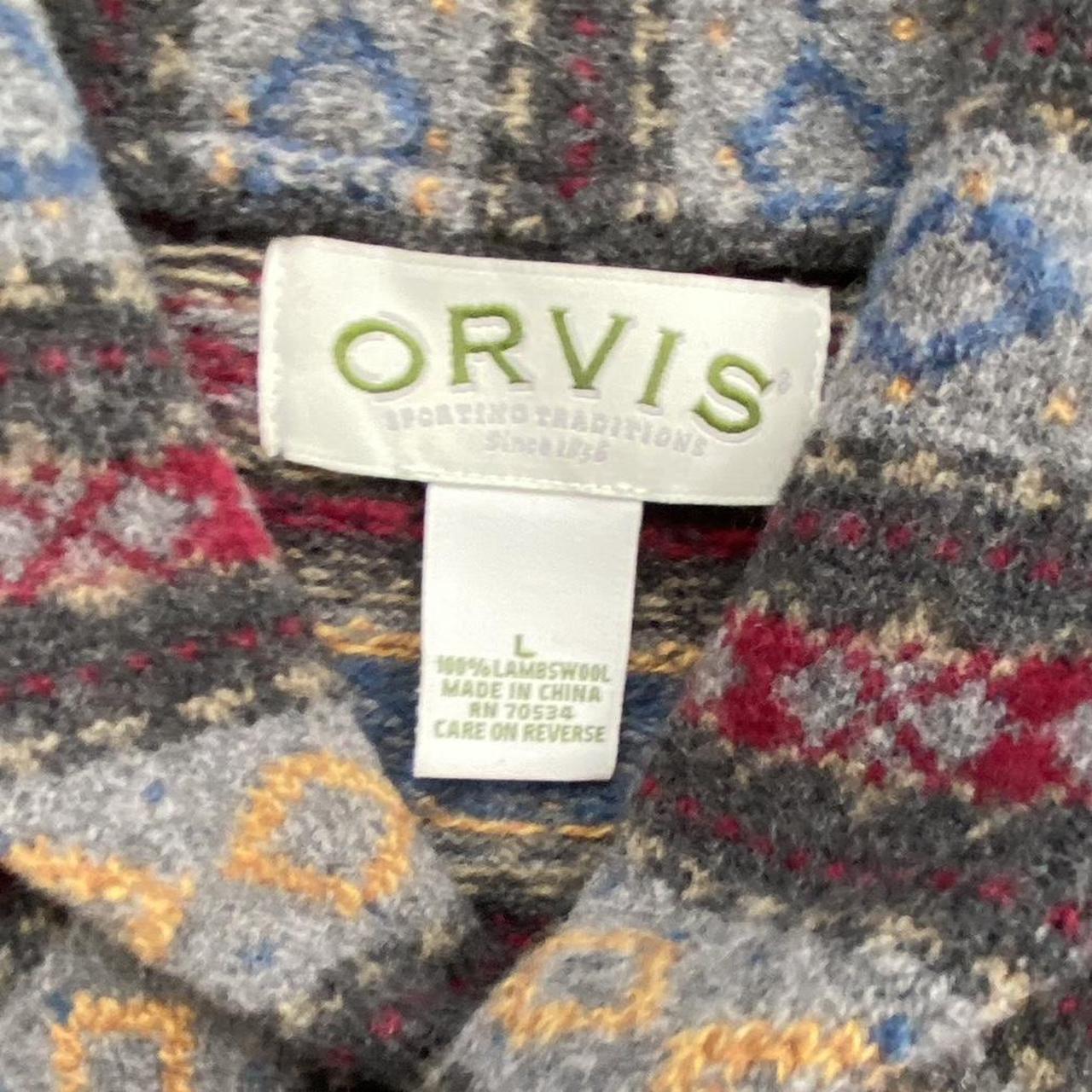Vintage Orvis Lambswool sweater Vintage orvis... - Depop
