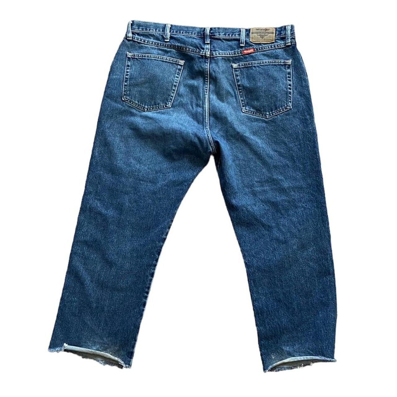 Vintage Wrangler Denim Jeans Vintage Wrangler Blue... - Depop