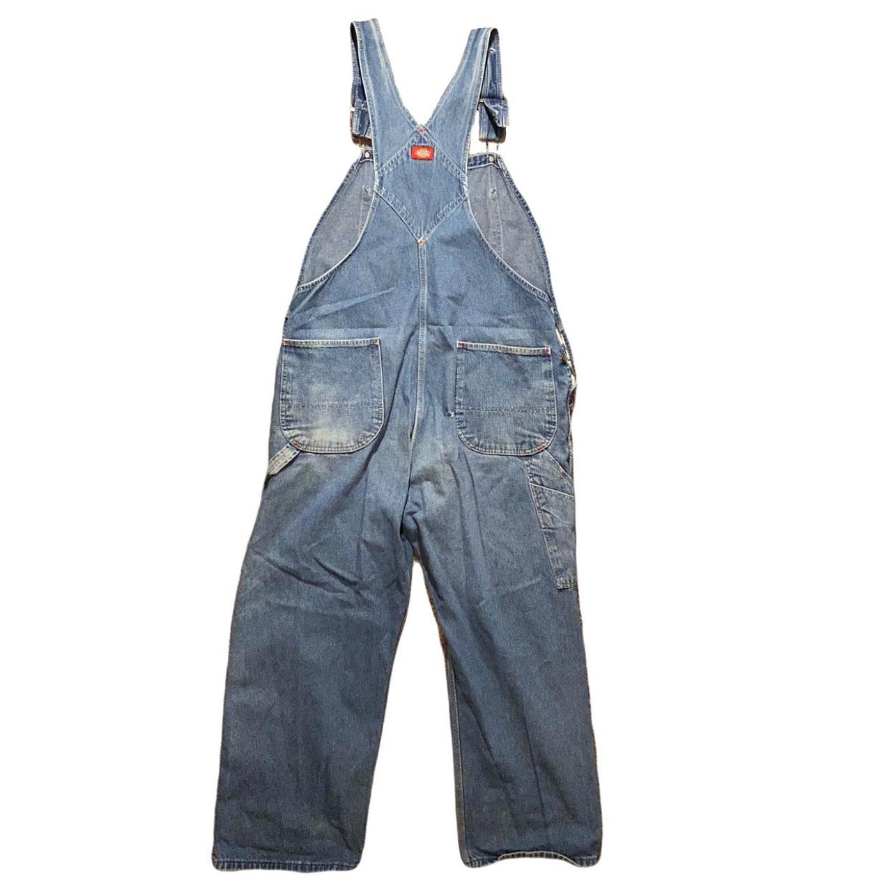 Vintage Dickies Denim Overalls Vintage Dickies... Depop