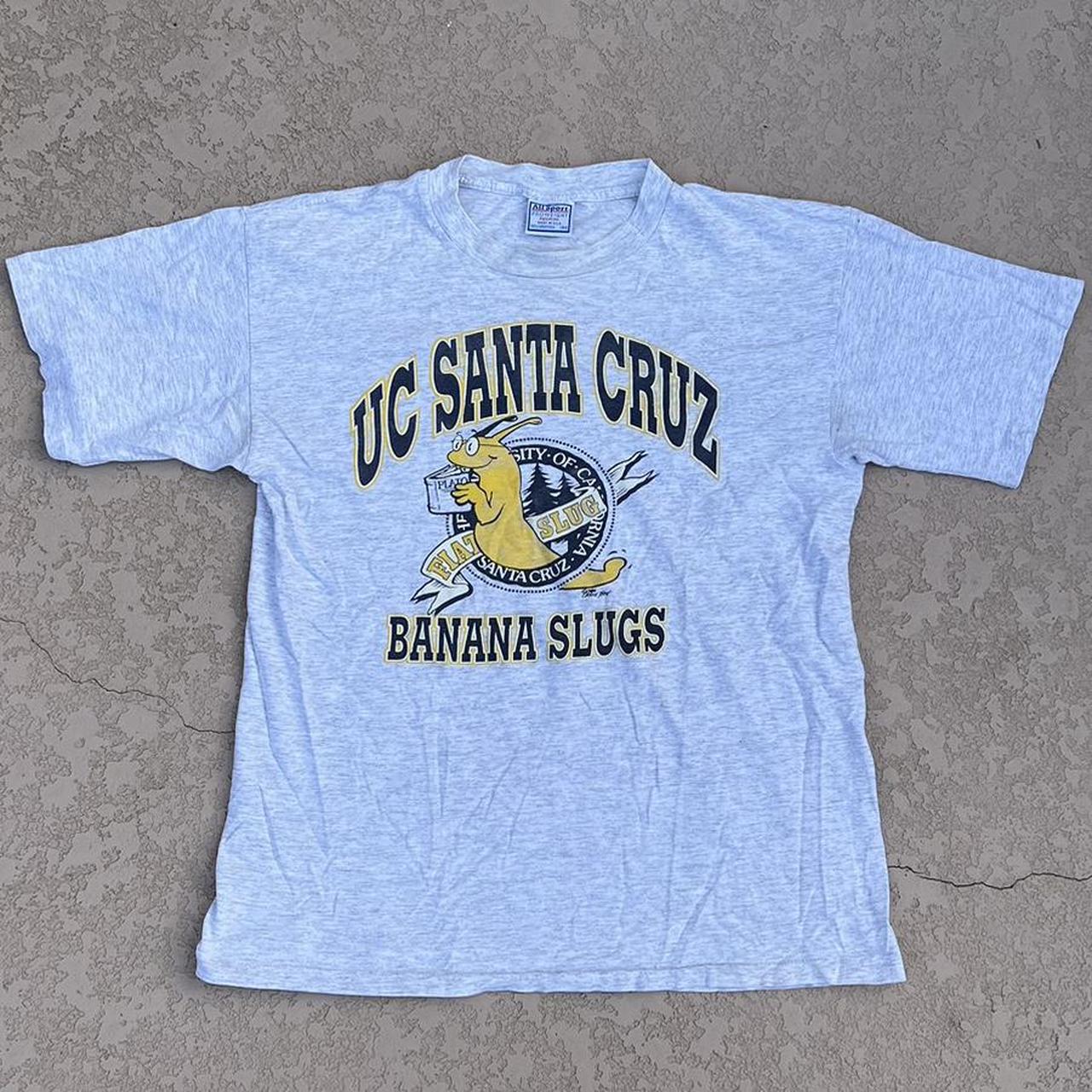 Vintage UC Santa Cruz Banana Slugs Shirt AS SEEN Depop