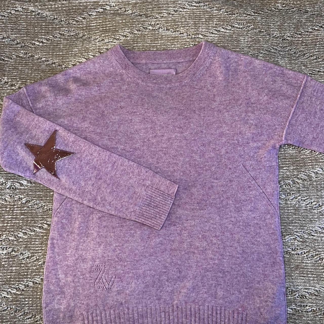 Zadig & Voltaire cashmere sweater Pink 100% cashmere... - Depop