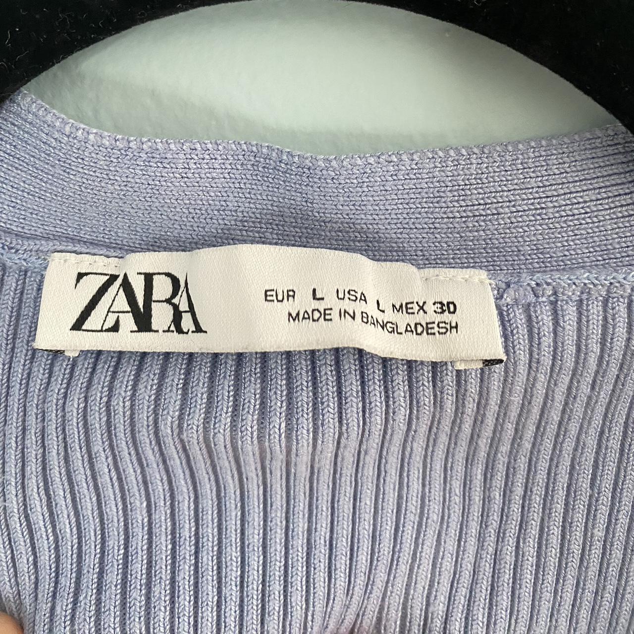 - Light blue Zara crop top - Goes with any pants,... - Depop