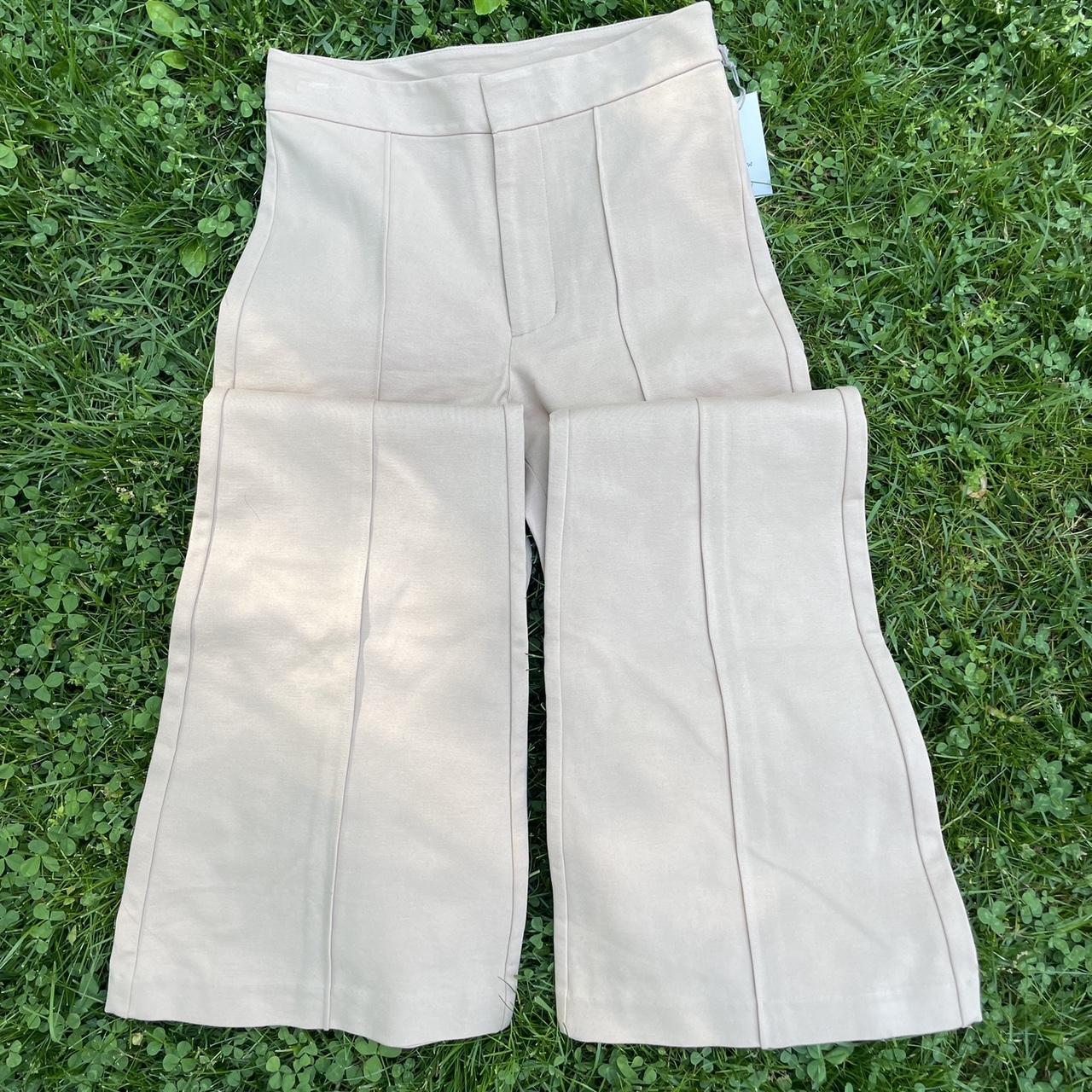 A New Day Women's Tan and Cream Trousers (2)
