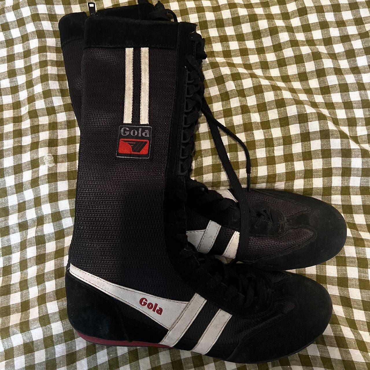 Gola boxing boots !!! So hard to find !!!! Size 6... Depop